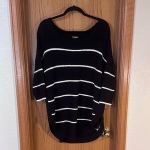 Black/White Express Sweater